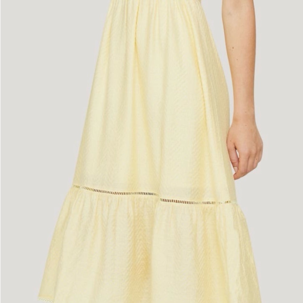 Lost + Wander Sunny Yellow Textured Top
